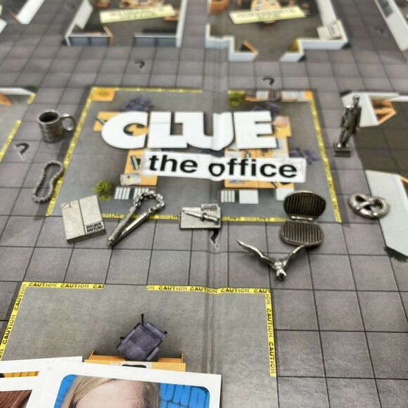 Clue: THE OFFICE Edition Board Game 2009- Dunder Mifflin, Scranton 100% COMPLETE - Picture 4 of 8